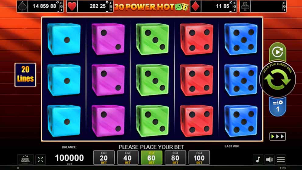 20 Power Hot Dice